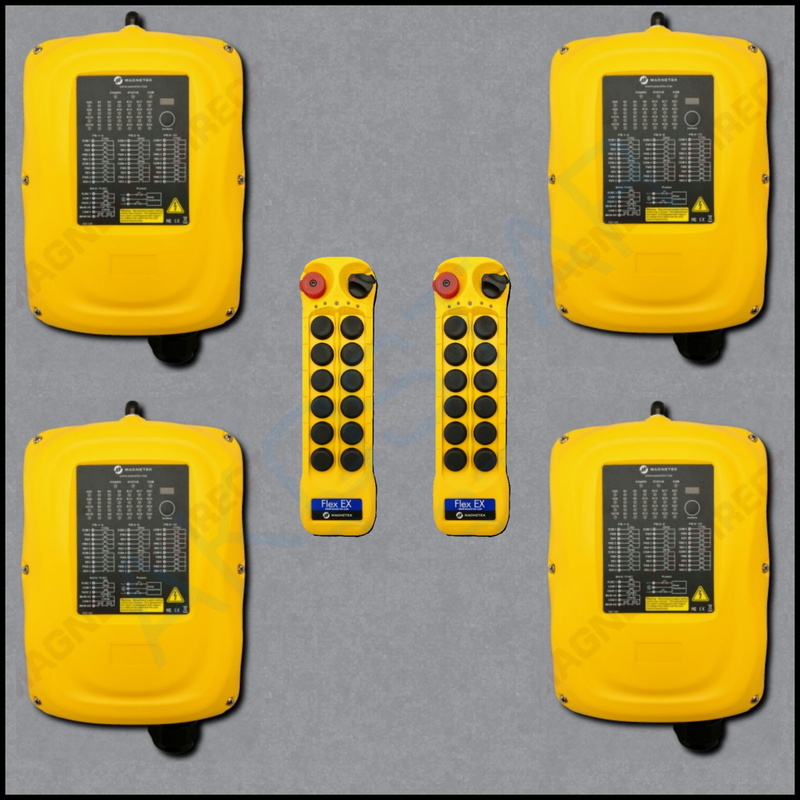 Flex 12EX2 RS System - 6 Motion - 2TX, 4RX - 110VAC