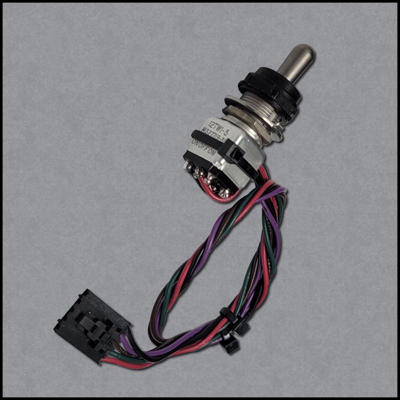 ON/OFF/START Switch with Cable Assy: 198-80500-0006 ON/OFF/START Switch with Cable Assy: 198-80500-0006