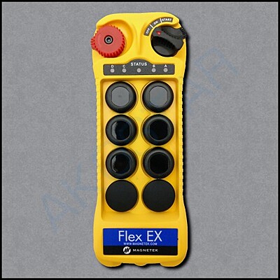 Top Yellow Enclosure for 8EX-T-DED-TX