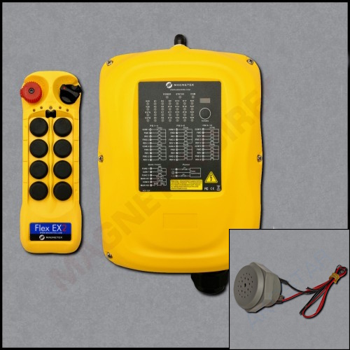 Flex 8EX2-AB-PB System - 1TX, 2RX - 110VAC w/ Horns