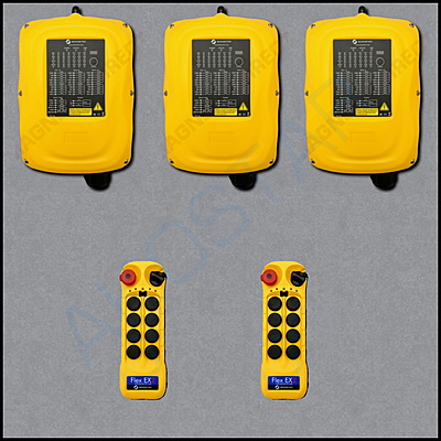 Flex 8EX2 RS System - 6 Motion - 2TX, 3RX - 110VAC